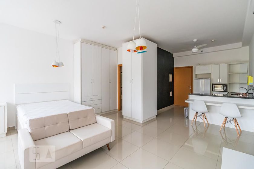 Foto 1 de Apartamento com 1 Quarto à venda, 45m² em Alphaville, Santana de Parnaíba