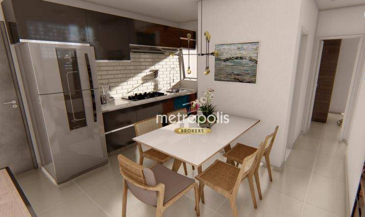 Foto 1 de Apartamento com 2 Quartos à venda, 107m² em Vila Alzira, Santo André