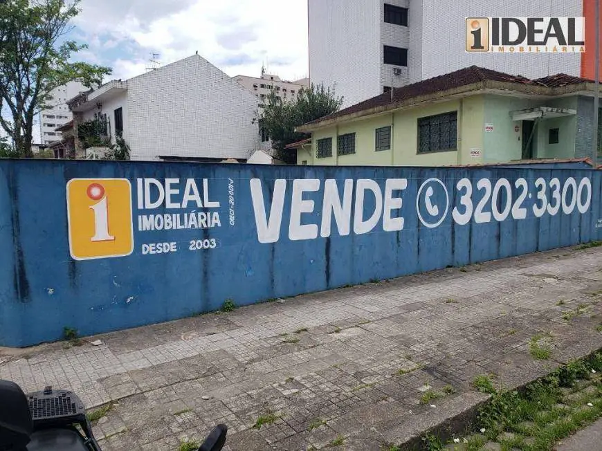 Foto 1 de Lote/Terreno à venda, 308m² em Vila Matias, Santos