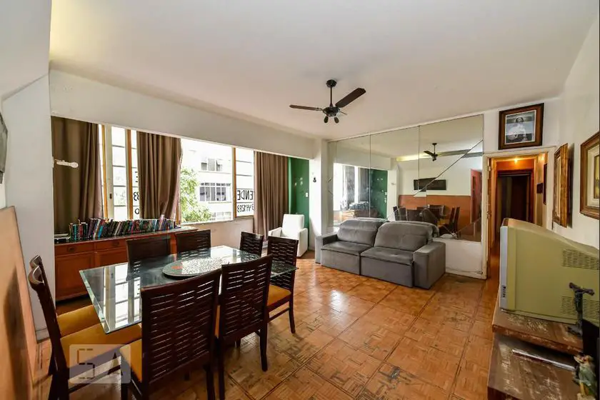 Foto 1 de Apartamento com 5 Quartos para alugar, 160m² em Copacabana, Rio de Janeiro
