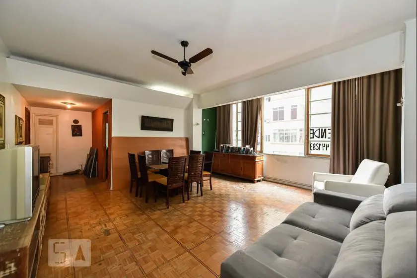 Foto 2 de Apartamento com 5 Quartos para alugar, 160m² em Copacabana, Rio de Janeiro