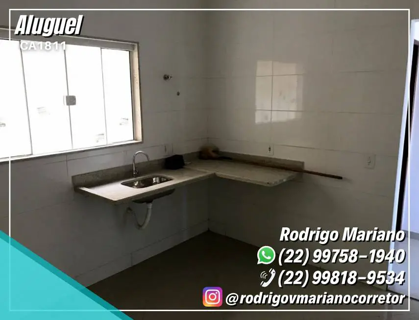 Foto 2 de Casa com 2 Quartos para alugar, 75m² em Recreio, Rio das Ostras