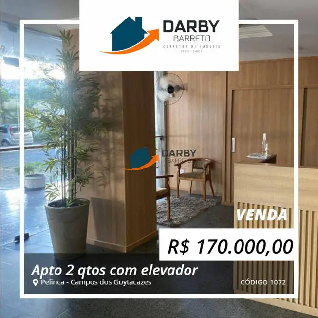 Foto 1 de Apartamento com 2 Quartos à venda, 53m² em Centro, Campos dos Goytacazes