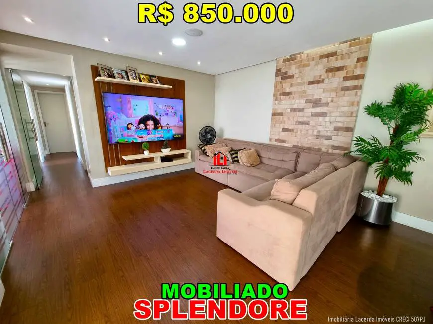 Foto 3 de Apartamento com 4 Quartos à venda, 127m² em Dom Pedro I, Manaus