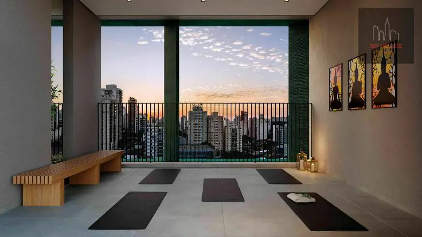 Foto 5 de Apartamento com 1 Quarto à venda, 20m² em Santo Amaro, São Paulo
