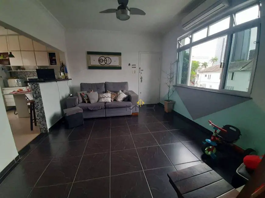 Foto 2 de Apartamento com 3 Quartos à venda, 82m² em Campo Grande, Santos