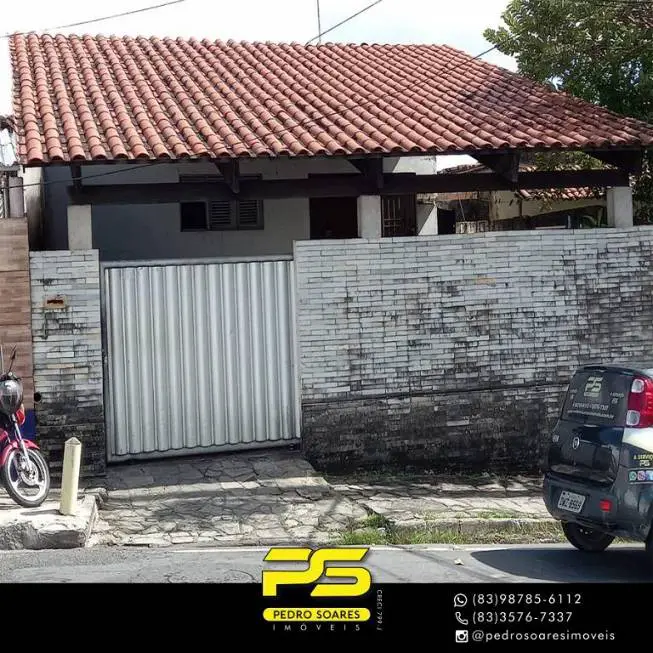 Foto 2 de Casa com 2 Quartos à venda, 200m² em Treze de Maio, João Pessoa