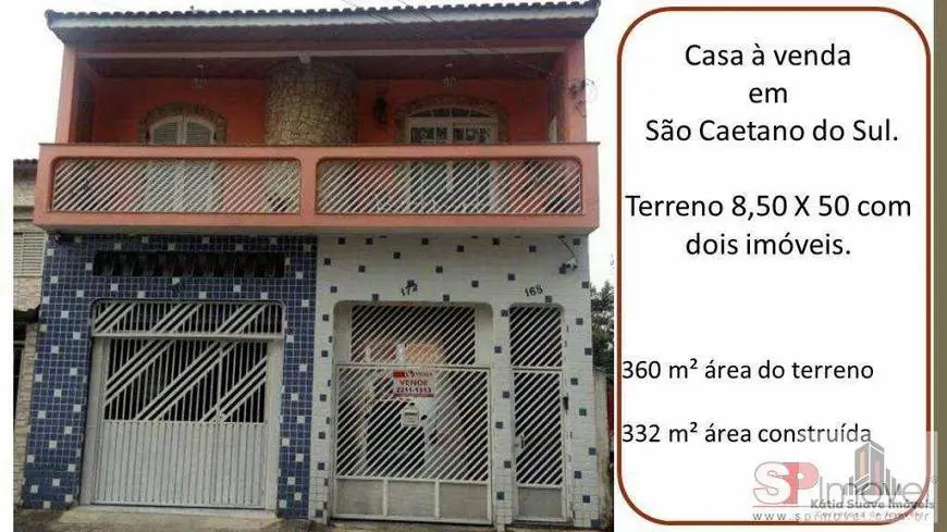 Foto 1 de Sobrado com 6 Quartos à venda, 360m² em Prosperidade, São Caetano do Sul