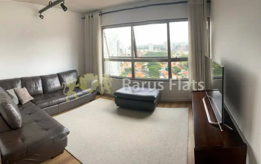 Foto 1 de Flat com 1 Quarto para alugar, 73m² em Brooklin, São Paulo