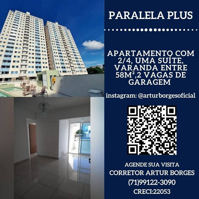 Foto 1 de Apartamento com 1 Quarto à venda, 58m² em Doron, Salvador
