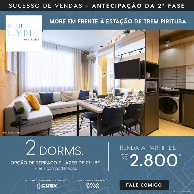 Foto 1 de Apartamento com 2 Quartos à venda, 35m² em Pirituba, São Paulo