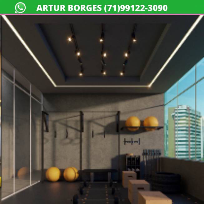 Foto 4 de Apartamento com 3 Quartos à venda, 113m² em Horto Florestal, Salvador