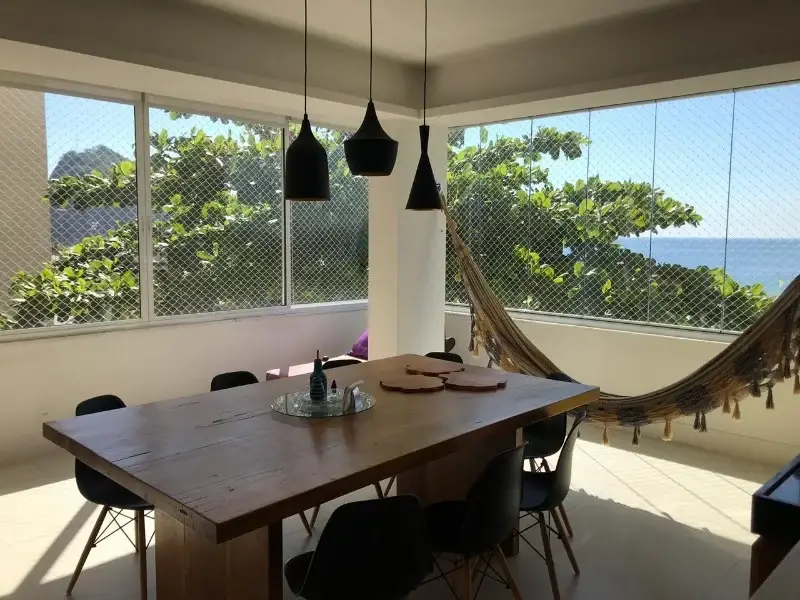 Foto 3 de Apartamento com 3 Quartos para alugar, 143m² em Leme, Rio de Janeiro