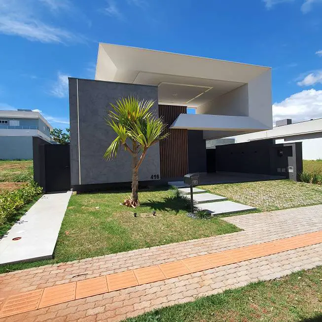 Foto 1 de Casa de Condomínio com 3 Quartos à venda, 208m² em Terras Alpha Campo Grande, Campo Grande