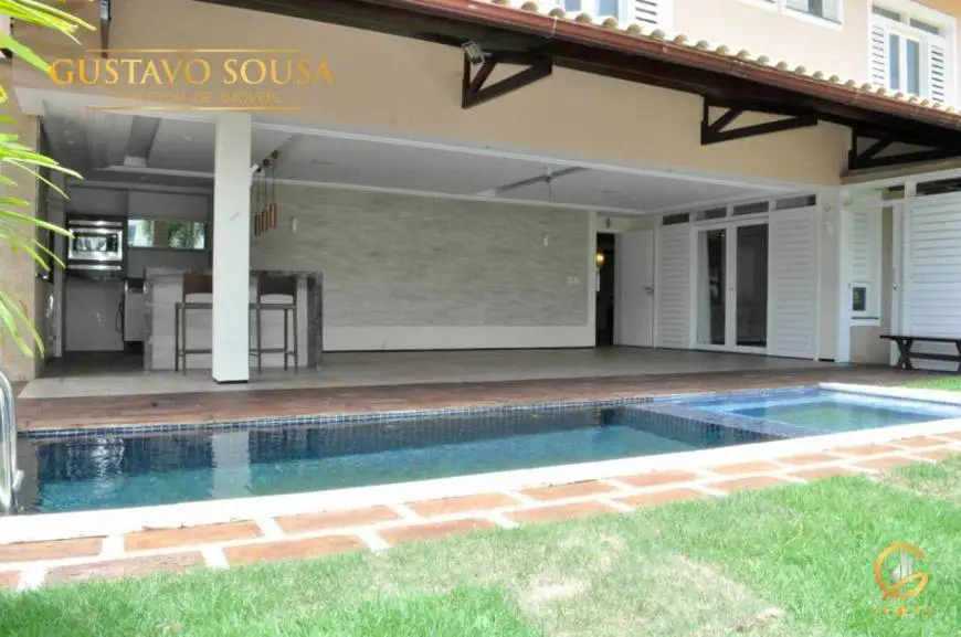 Foto 4 de Casa de Condomínio com 4 Quartos para alugar, 370m² em Alphaville Fortaleza, Eusébio