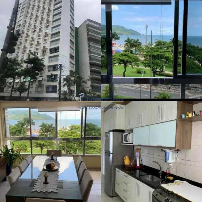 Foto 3 de Apartamento com 3 Quartos para alugar, 180m² em Boqueirão, Santos