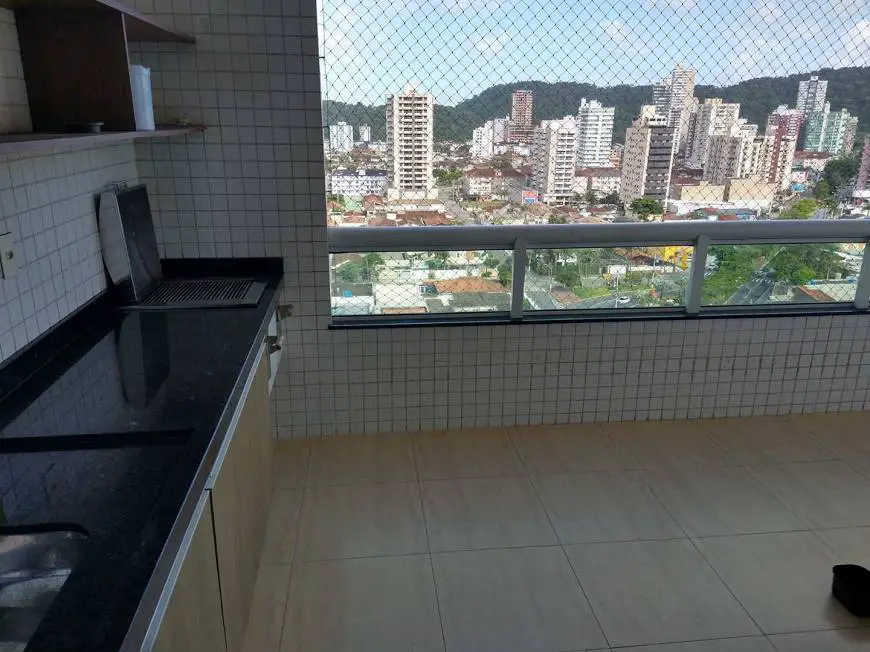 Foto 1 de Apartamento com 3 Quartos para alugar, 120m² em Canto do Forte, Praia Grande