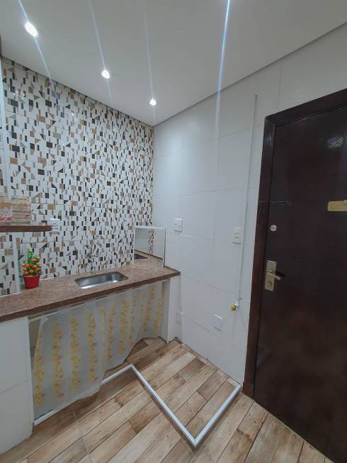 Foto 2 de Apartamento com 1 Quarto à venda, 33m² em Embaré, Santos
