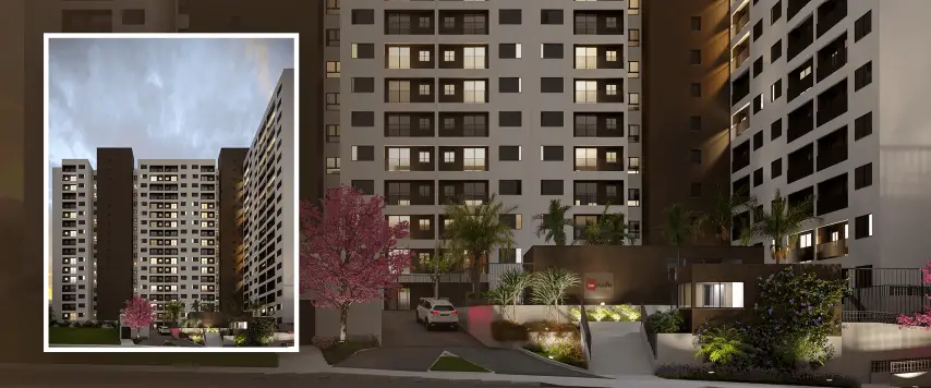 Foto 2 de Apartamento com 1 Quarto à venda, 35m² em Jardim Ibirapuera, Campinas