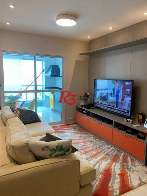 Foto 1 de Apartamento com 3 Quartos à venda, 105m² em Gonzaga, Santos