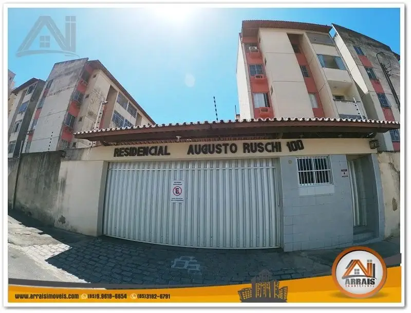 Foto 1 de Apartamento com 3 Quartos para venda ou aluguel, 82m² em Parreão, Fortaleza