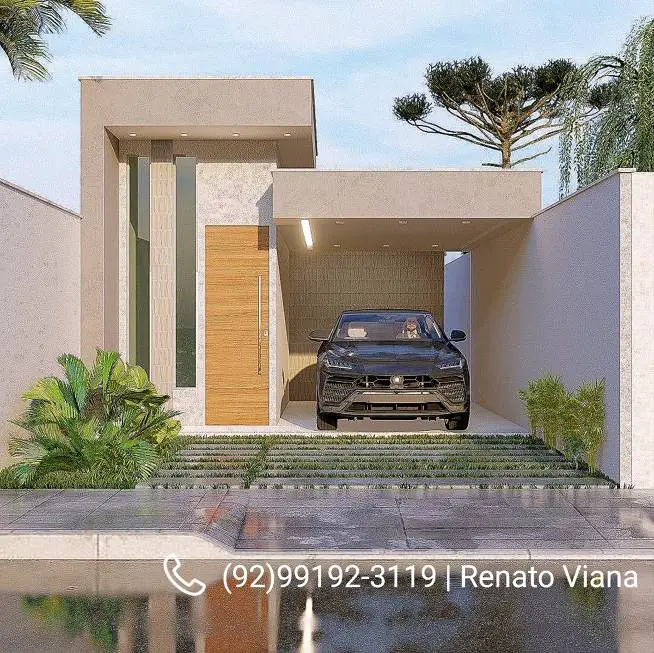 Foto 2 de Casa com 3 Quartos à venda, 100m² em Parque Dez de Novembro, Manaus
