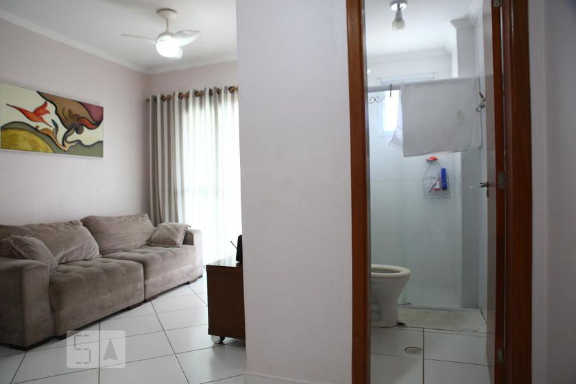 Foto 3 de Cobertura com 1 Quarto para alugar, 55m² em Vila Caicara, Praia Grande