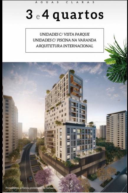 Foto 2 de Apartamento com 3 Quartos à venda, 87m² em Norte, Brasília