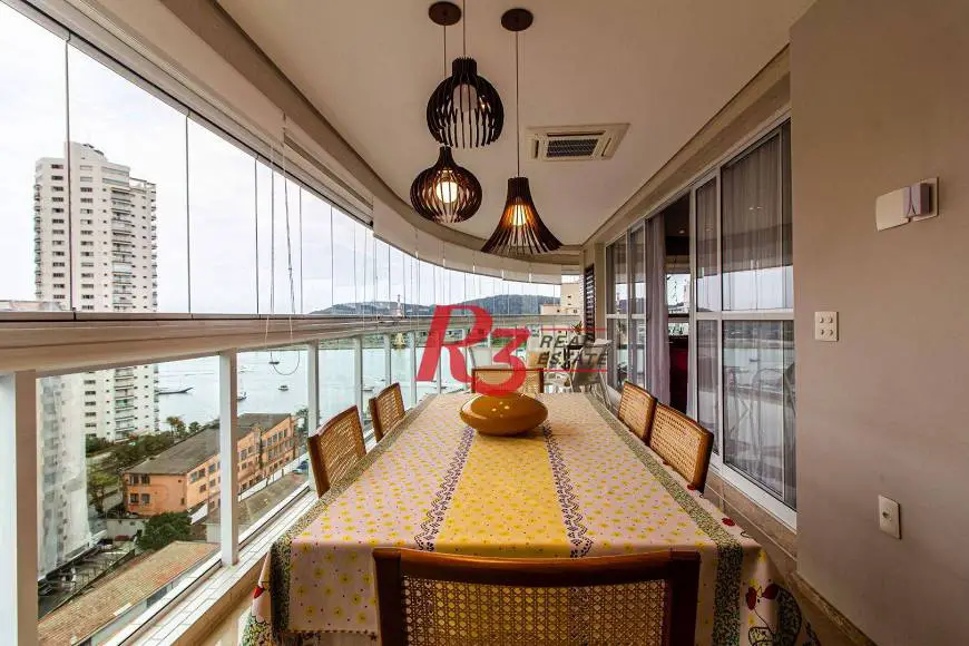 Foto 1 de Apartamento com 4 Quartos à venda, 186m² em Ponta da Praia, Santos