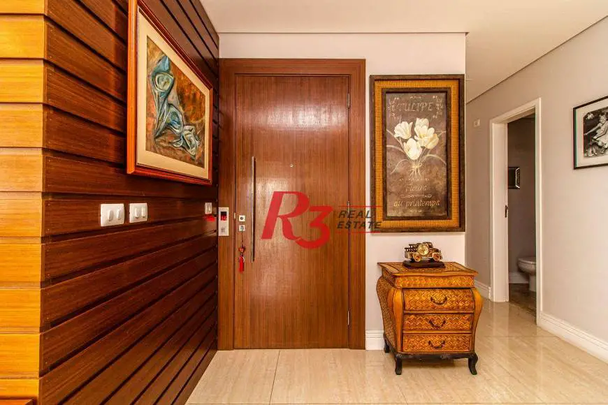 Foto 5 de Apartamento com 4 Quartos à venda, 186m² em Ponta da Praia, Santos