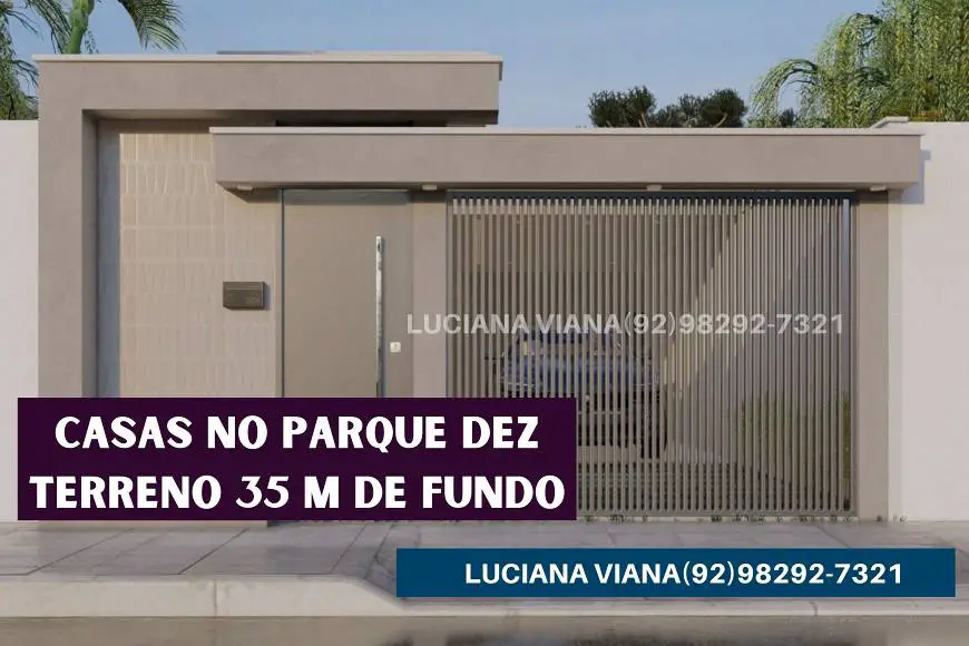 Foto 1 de Casa com 2 Quartos à venda, 78m² em Parque Dez de Novembro, Manaus