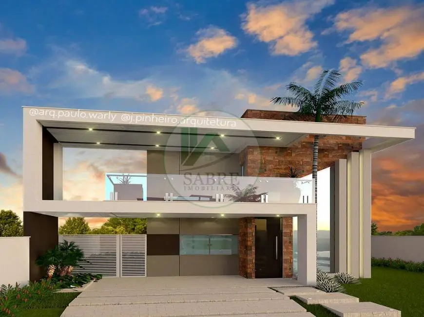 Foto 4 de Casa de Condomínio com 3 Quartos à venda, 100m² em Ponta Negra, Manaus