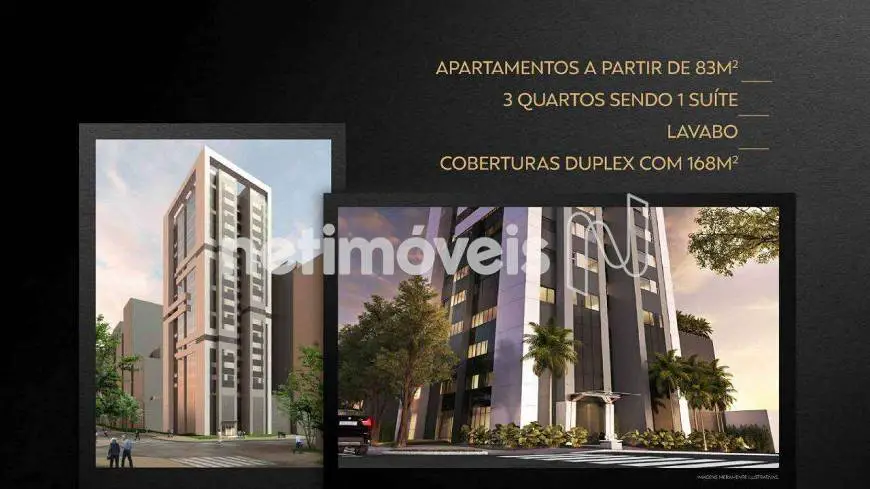 Foto 1 de Apartamento com 3 Quartos à venda, 83m² em Santo Agostinho, Belo Horizonte