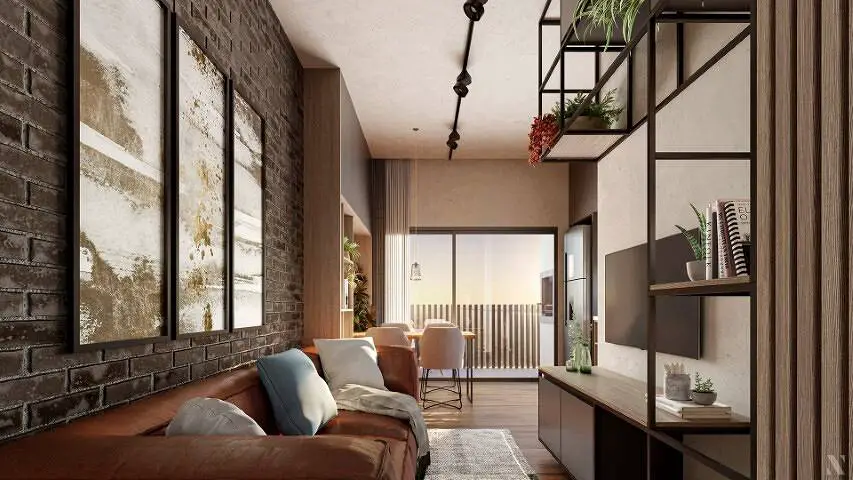 Foto 3 de Apartamento com 1 Quarto à venda, 39m² em Bombinhas, Bombinhas