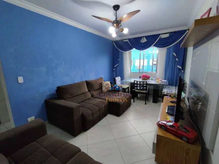 Foto 1 de Apartamento com 3 Quartos para alugar, 92m² em Encruzilhada, Santos