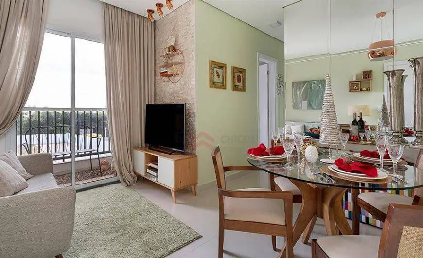 Foto 2 de Apartamento com 2 Quartos para alugar, 49m² em Jardim Bela Vista, Vargem Grande Paulista