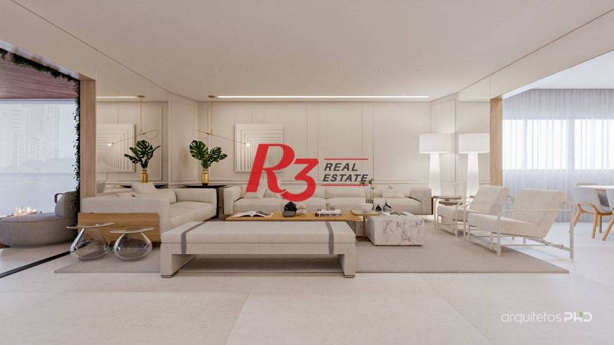 Foto 1 de Apartamento com 4 Quartos à venda, 377m² em Gonzaga, Santos