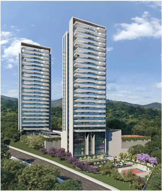 Foto 1 de Apartamento com 4 Quartos à venda, 188m² em Vila da Serra, Nova Lima