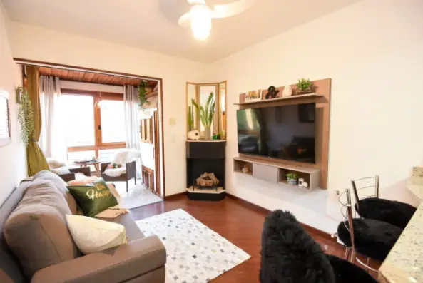 Foto 2 de Apartamento com 1 Quarto à venda, 39m² em Centro, Gramado
