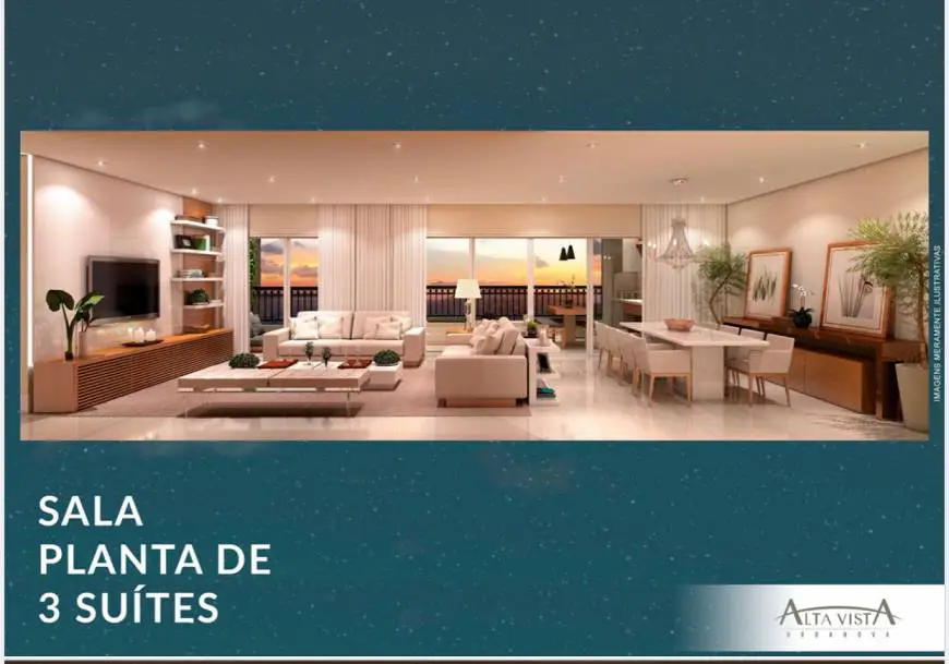 Foto 1 de Apartamento com 3 Quartos à venda, 156m² em Urbanova I, São José dos Campos