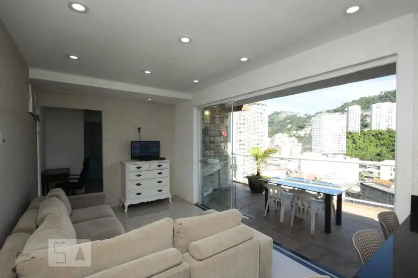 Foto 2 de Casa com 2 Quartos para alugar, 90m² em Laranjeiras, Rio de Janeiro