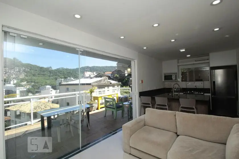 Foto 4 de Casa com 2 Quartos para alugar, 90m² em Laranjeiras, Rio de Janeiro