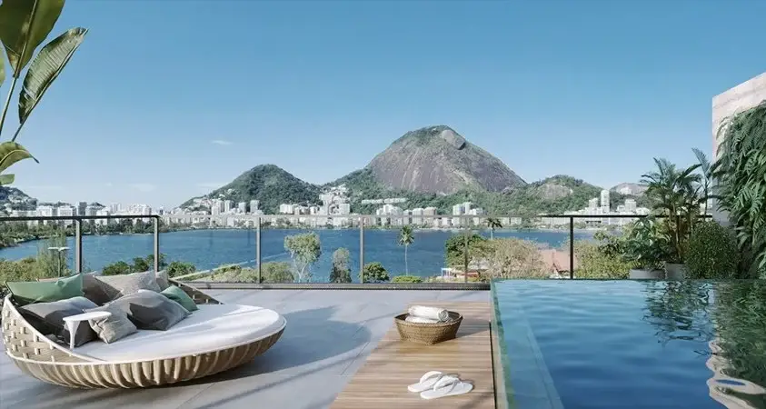 Foto 1 de Cobertura com 5 Quartos à venda, 337m² em Lagoa, Rio de Janeiro