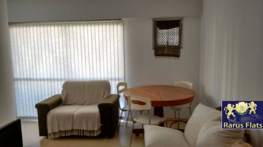 Foto 1 de Flat com 1 Quarto para alugar, 50m² em Pinheiros, São Paulo