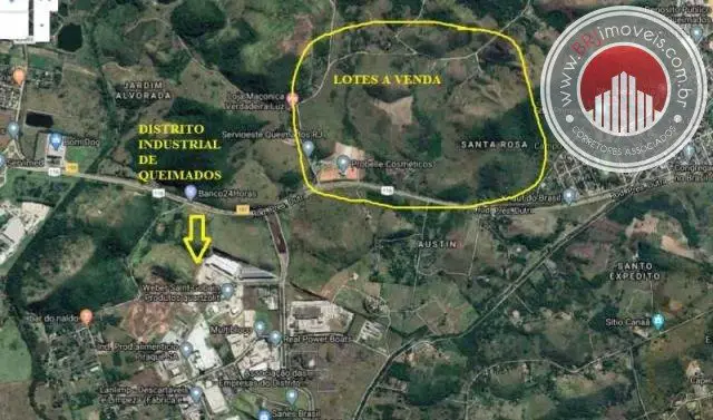 Foto 1 de Lote/Terreno à venda, 13500000m² em Campo Alegre, Queimados