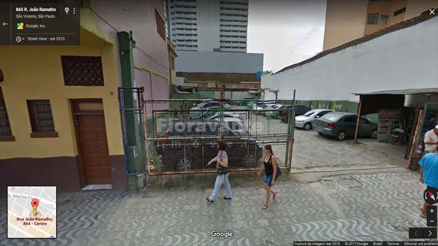 Foto 1 de Lote/Terreno à venda, 420m² em Centro, São Vicente