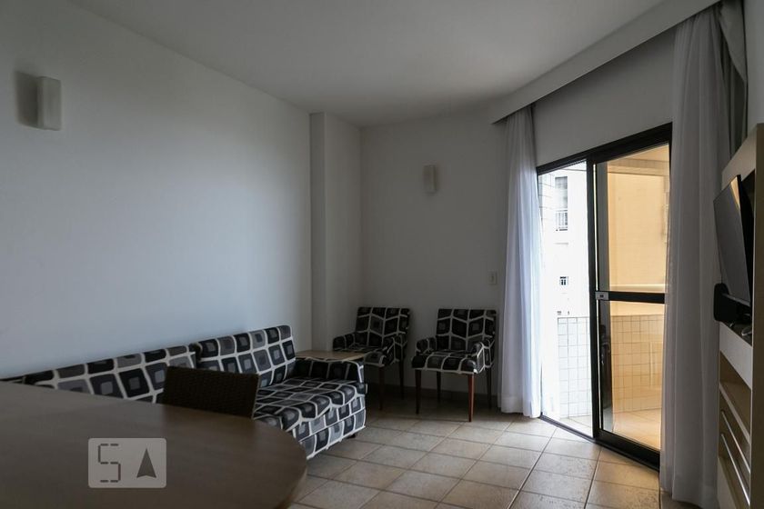 Foto 1 de Apartamento com 1 Quarto para alugar, 48m² em Boqueirão, Santos