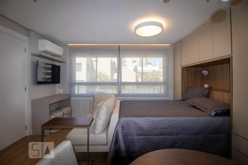 Foto 4 de Apartamento com 1 Quarto para alugar, 37m² em Petrópolis, Porto Alegre