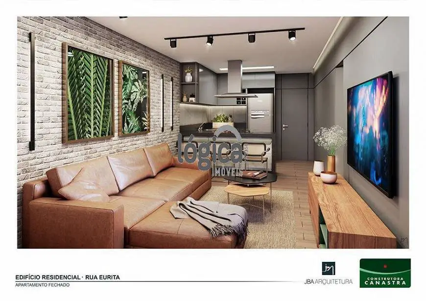 Foto 2 de Apartamento com 1 Quarto à venda, 40m² em Santa Tereza, Belo Horizonte