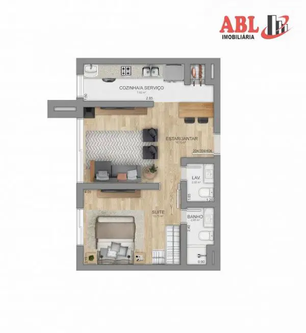 Foto 5 de Apartamento com 2 Quartos à venda, 86m² em Centro, Canela